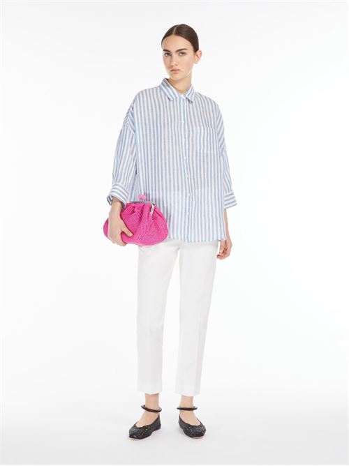 Camicia in leggera tela di puro lino MAXMARA WEEKEND | 2415111112600006